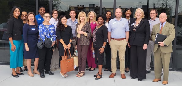 Board, Loan Committee Members and the SBAC Staff at Second Harvest