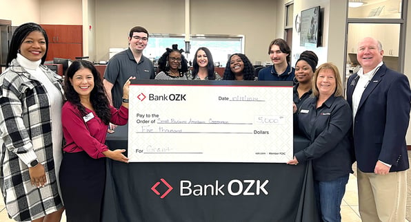 Ckeck Presenation from Bank OZK to SBAC 10 18 24