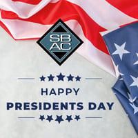 White Minimalist Flag President Day Instagram Post